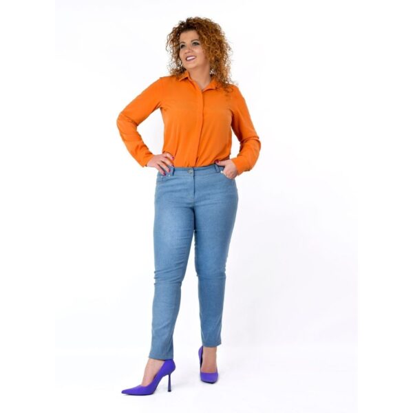jeansy damskie wykrój online strefa kroju i szycia