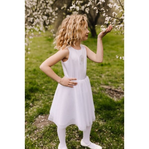 sukienka komunijna dla dziewczynki Malwina wykrój online