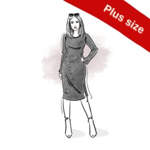 wykrój na sukienkę damską Kimm plus size online