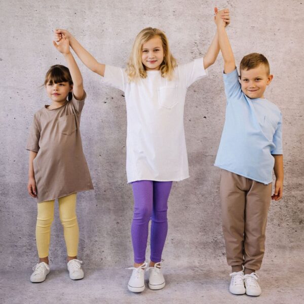 tunika t-shirt dziecięcy Peri wykrój online Strefa Kroju