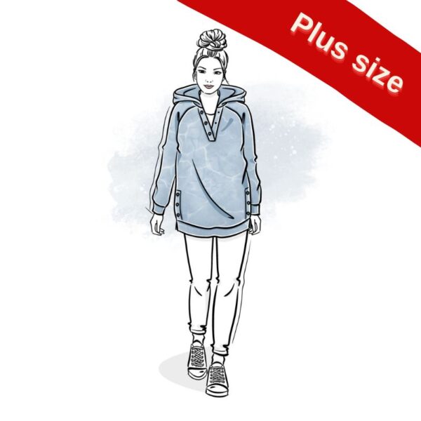 wykrój na bluzę damską Sztos plus size online
