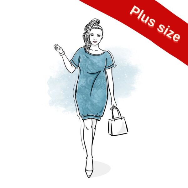 wykrój na sukienkę damską Wygoda plus size online