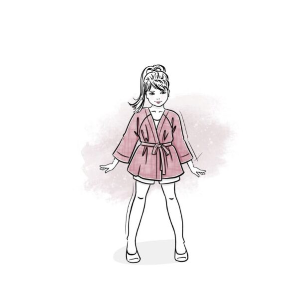 wykrój na kimono dziecięce Verano online