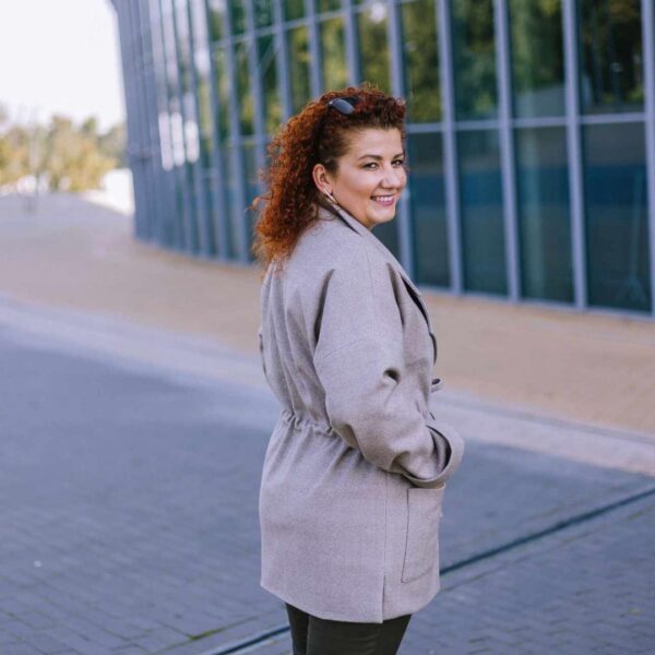 kurtka damska Milano wykrój online strefa kroju
