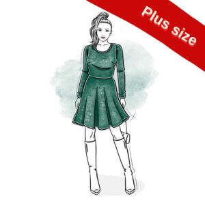 wykrój na sukienkę damską Gracja plus size online