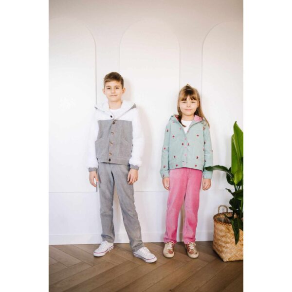 spodnie dziecięce Velutto wykrój online Strefa Kroju
