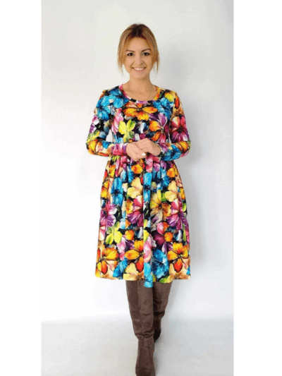 Wykrój na sukienkę damską Venus rozmiar 2XS-3XL
