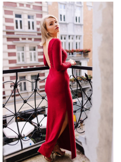Wykrój na sukienkę damską Kimm rozmiar 2XS-3XL