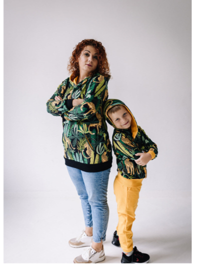 Kurs szycia bluzy Panama: damskiej 2XS-3XL i dziecięcej 98-152