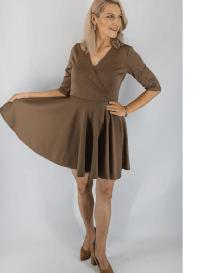 Wykrój na sukienkę damską Serafina rozmiar 2XS-3XL
