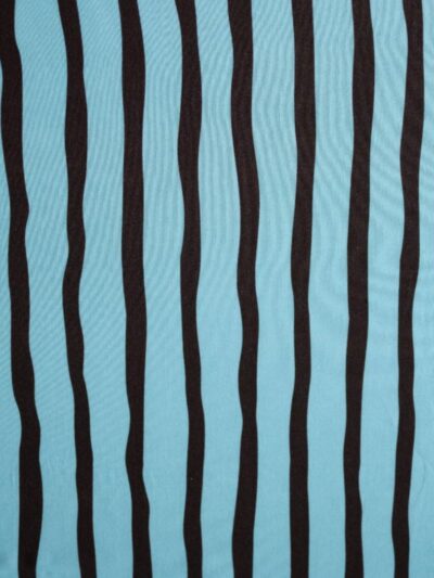 Dzianina jersey wiskozowy premium CHOCO BLUE