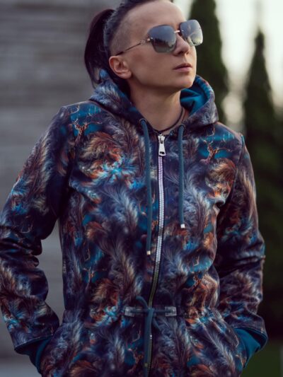 Wykrój na bluzę damską plus size Rege rozmiar 3XL-9XL