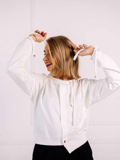Wykrój na bluzę damską Leria rozmiar 2XS-3XL