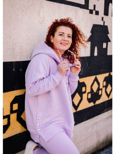 Wykrój na bluzę damską plus size Sztos rozmiar 3XL-9XL