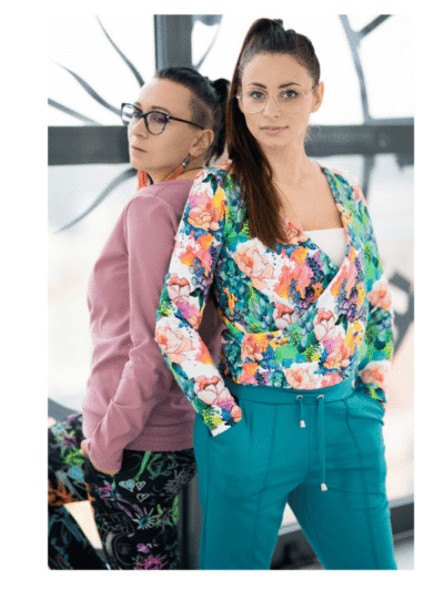 Wykrój na bluzę kopertową Dorota rozmiar 2XS-3XL