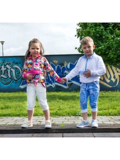 Wykrój na rybaczki Bambino dla chłopca i dziewczynki rozmiar 98-152