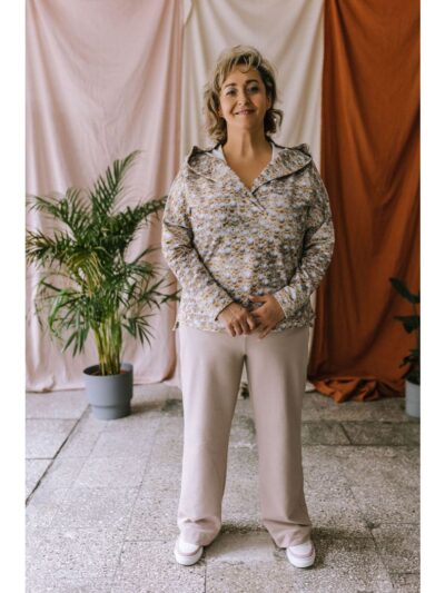 Wykrój na spodnie damskie Mirka plus size rozmiar 3XL-9XL