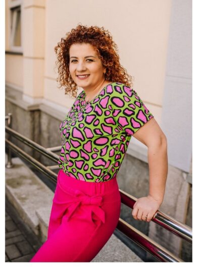 Wykrój na bluzkę damską Adella plus size rozmiar 3XL-9XL