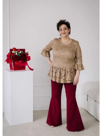Wykrój na bluzkę damską Dontella plus size rozmiar 3XL-9XL