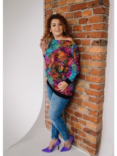 Wykrój na bluzkę damską Gemma rozmiar 2XS-3XL