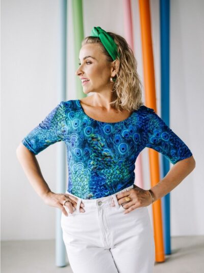 Wykrój na bluzkę damską Rosse rozmiar 2XS-3XL