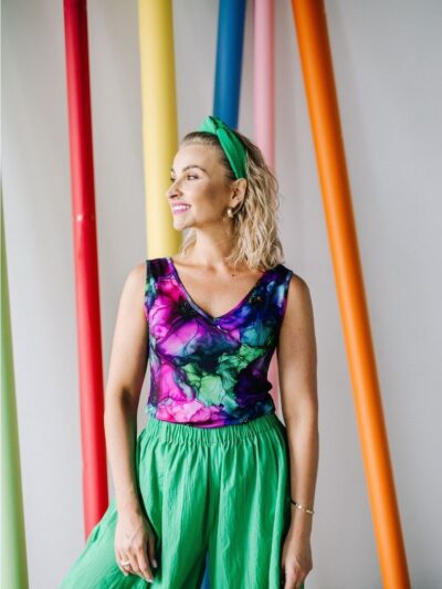Wykrój na bluzkę damską Vivian rozmiar 2XS-3XL