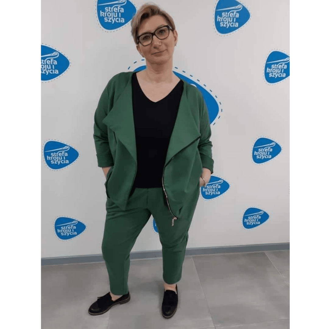 bluzo-marynarka damska megan strefa kroju i szycia