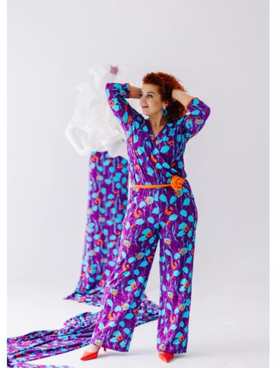 Wykrój na kombinezon damski Pretty plus size rozmiar 3XL-9XL