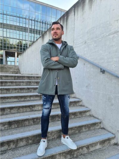 Wykrój na kurtkę męską Pluvo rozmiar S-3XL