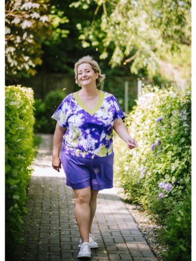 Wykrój na spodenki damskie Happy plus size rozmiar 3XL-9XL