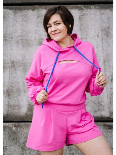 Wykrój na bluzę damską Mila rozmiar 3XL-9XL