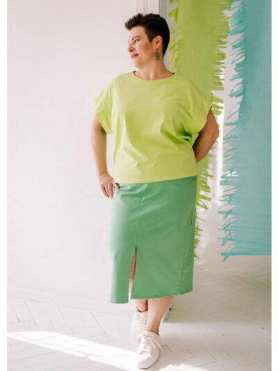 Wykrój na spódnicę damską Relax plus size rozmiar 3XL-9XL
