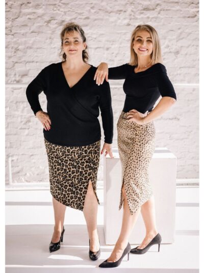 Wykrój na spódnicę damską Valeria rozmiar 2XS-3XL