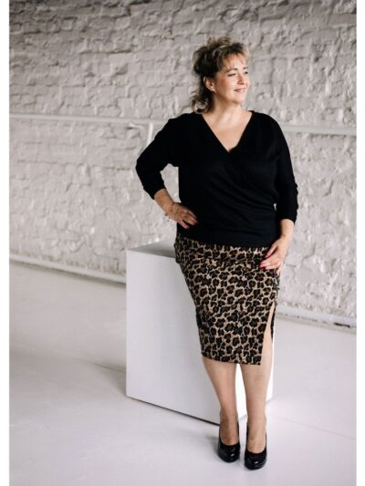 Wykrój na spódnicę damską Valeria plus size rozmiar 3XL-9XL