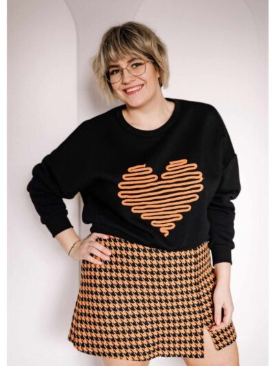 Wykrój na bluzę damską Auris plus size rozmiar 3XL-9XL