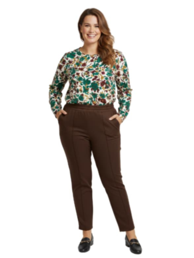 Wykrój na spodnie damskie Daniela plus size rozmiar 3XL-9XL