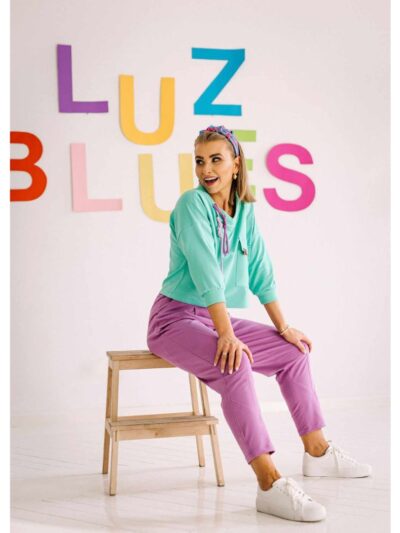 Wykrój na spodnie damskie Luz rozmiar 2XS-3XL