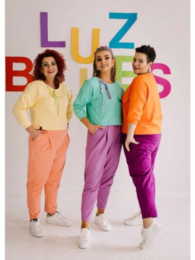 Wykrój na spodnie damskie Luz plus size rozmiar 3XL-9XL