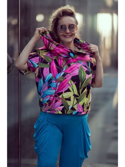 Wykrój na bluzkę damską Briviba plus size rozmiar 3XL-9XL