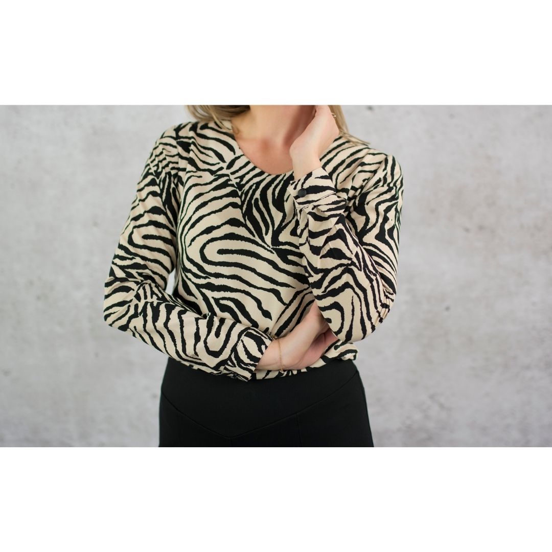 spodnie laguna i bluza lucylla 2xs-3xl wykrój strefa kroju
