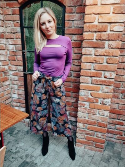 Wykrój na bluzkę damską Lima rozmiar 2XS-3XL