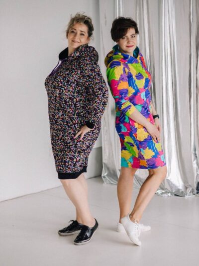 Wykrój na sukienkę damską Anita plus size rozmiar 3XL-9XL
