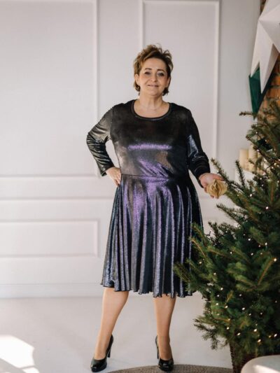 Wykrój na sukienkę damską Gracja plus size rozmiar 3XL-9XL