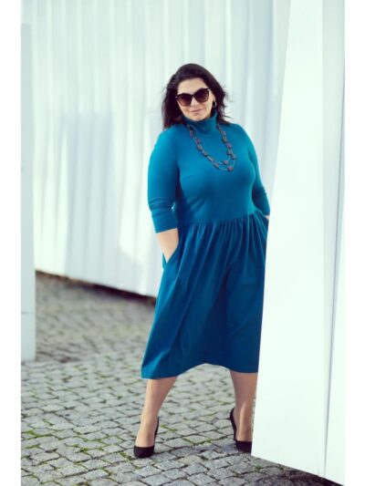 Wykrój na sukienkę damską Irina plus size rozmiar 3XL-9XL
