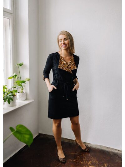 Wykrój na sukienkę damską Juliette rozmiar 2XS-3XL