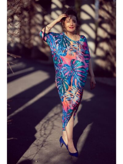 Wykrój na sukienkę damską Liria plus size rozmiar 3XL-9XL