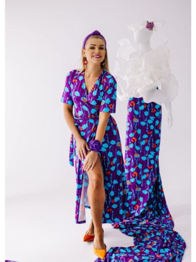 Wykrój na sukienkę damską Liviana rozmiar 2XS-3XL