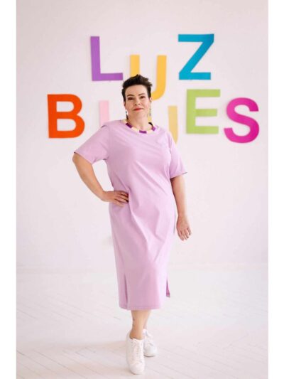 Wykrój na sukienkę damską Look plus size rozmiar 3XL-9XL