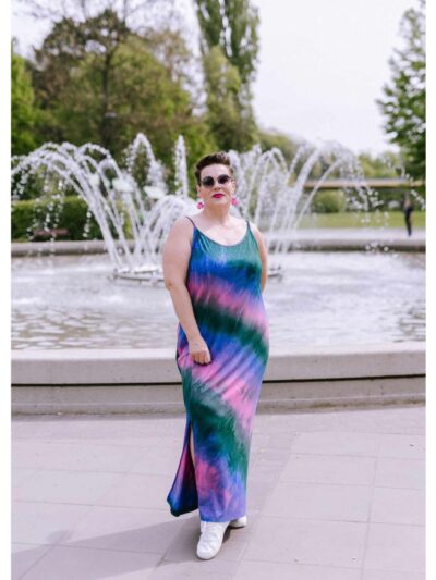 Wykrój na sukienkę damską Possi plus size rozmiar 3XL-9XL