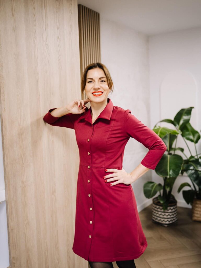sukienka damska Sabrina wykrój online Strefa Kroju